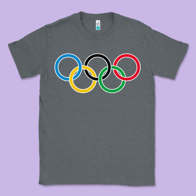 Olympic Rings Classic Tee Designed By Artisfamous