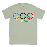 Matcha Olympic Rings Classic Tee - artisFamous