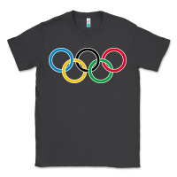 Smoke Olympic Rings Classic Tee - artisFamous