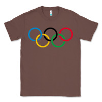 Chestnut Olympic Rings Classic Tee - artisFamous