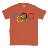 Copper Olympic Rings Classic Tee - artisFamous