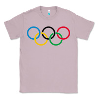 Lilac Olympic Rings Classic Tee - artisFamous