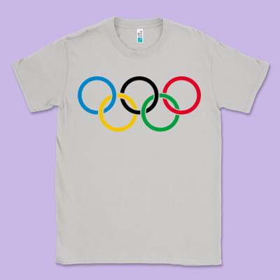 Olympic Rings Classic Tee Designed By Artisfamous