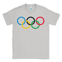 Moon Dust Olympic Rings Classic Tee - artisFamous