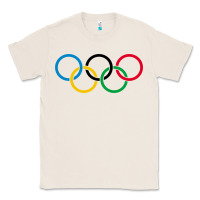 Natural Olympic Rings Classic Tee - artisFamous