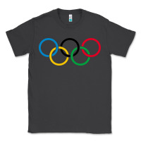 Smoke Olympic Rings Classic Tee - artisFamous