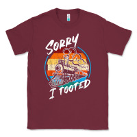 Burgundy sorry i tooted Classic Tee - artisFamous