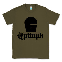 Army Green Epitaph Records Classic Tee - artisFamous