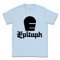 Dusty Blue Epitaph Records Classic Tee - artisFamous