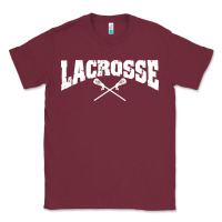 Burgundy lacrosse Classic Tee - artisFamous