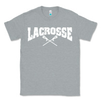 Heather Grey lacrosse Classic Tee - artisFamous