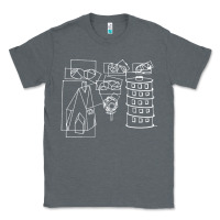 Charcoal Heather modest Classic Tee - artisFamous