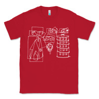 Red modest Classic Tee - artisFamous