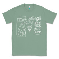 Sage modest Classic Tee - artisFamous