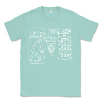 Seafoam modest Classic Tee - artisFamous