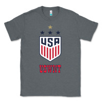 Charcoal Heather uswnt unisex Classic Tee - artisFamous