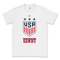 White uswnt unisex Classic Tee - artisFamous
