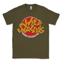Army Green wyld stallyns Classic Tee - artisFamous