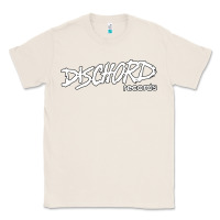 Natural Discord American Label Record Classic Tee - artisFamous