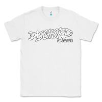 White Discord American Label Record Classic Tee - artisFamous