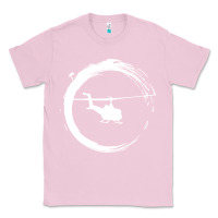 Bubblegum Pink helicopter Classic Tee - artisFamous