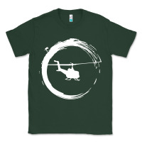 Sports Green helicopter Classic Tee - artisFamous