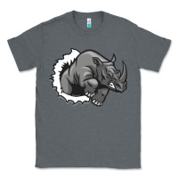Charcoal Heather Rhino Classic Tee - artisFamous