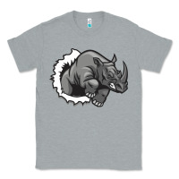 Heather Grey Rhino Classic Tee - artisFamous