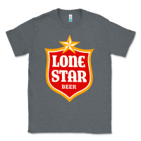 Charcoal Heather lone star beer Classic Tee - artisFamous