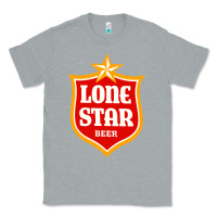 Heather Grey lone star beer Classic Tee - artisFamous
