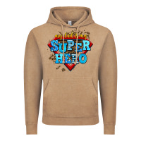 Vintage Coffee my dad is my super hero Vintage Hoodie - AdoDesignShop