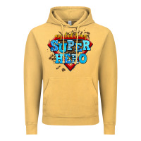 Vintage Mustard my dad is my super hero Vintage Hoodie - AdoDesignShop