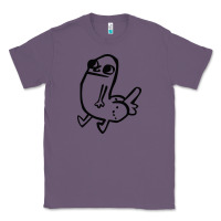 Lavender Dickbutt Classic Tee - artisFamous