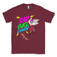 Burgundy BAD GIRL COVEN - THE OWL HOUSE Classic Tee - artisFamous