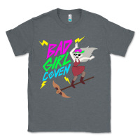 Charcoal Heather BAD GIRL COVEN - THE OWL HOUSE Classic Tee - artisFamous
