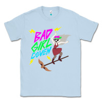 Dusty Blue BAD GIRL COVEN - THE OWL HOUSE Classic Tee - artisFamous