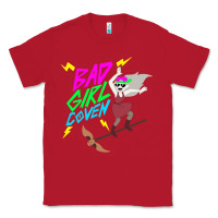 Red BAD GIRL COVEN - THE OWL HOUSE Classic Tee - artisFamous