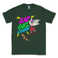 Sports Green BAD GIRL COVEN - THE OWL HOUSE Classic Tee - artisFamous