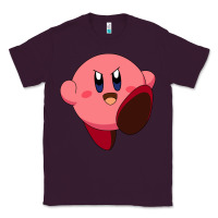 Plum Kirby's Adventure Classic Tee - artisFamous