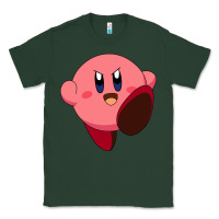 Sports Green Kirby's Adventure Classic Tee - artisFamous
