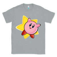 Heather Grey Kirby's Adventure Classic Tee - artisFamous