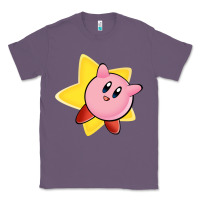 Lavender Kirby's Adventure Classic Tee - artisFamous