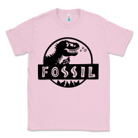 Bubblegum Pink fossil dinosaur  wild life Classic Tee - artisFamous