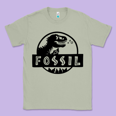 Fossil Dinosaur  Wild Life Classic Tee Designed By Artisfamous