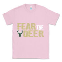Bubblegum Pink fear the deer Classic Tee - artisFamous
