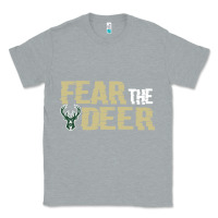 Heather Grey fear the deer Classic Tee - artisFamous