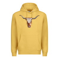 Longhorn Cow Head Premium Hoodie | Teevron