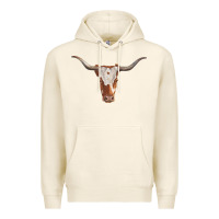 Tofu longhorn cow head Premium Hoodie - RanaPortraitStore