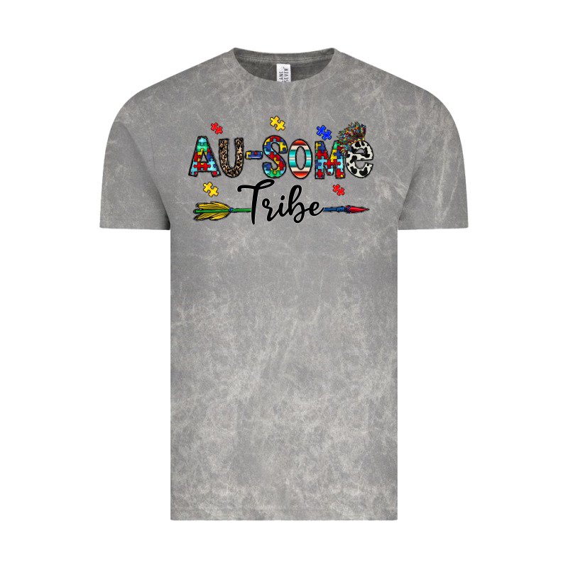 Au Some Tribe Vintage Tee by CowhideDigitalArt | Teevron