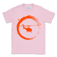 Bubblegum Pink helicopter Classic Tee - artisFamous